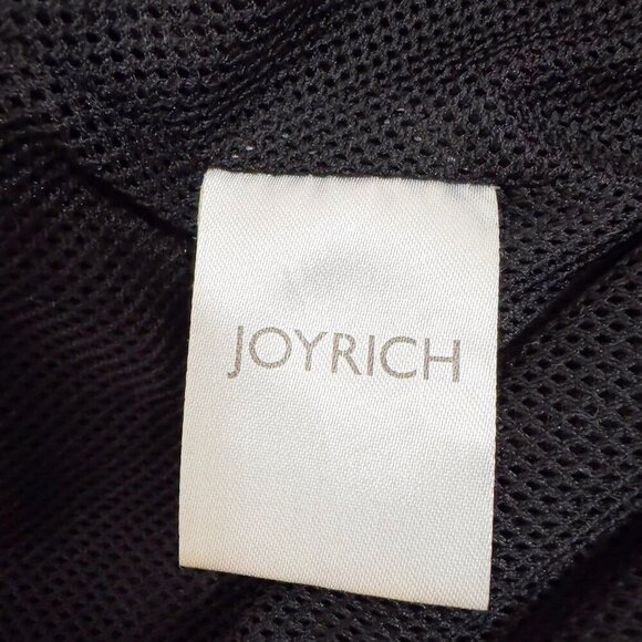 JOYRICH PLAY BOY COACH JACKET  - BLACK SIZE MEDIUM - Picture 12 of 12